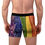 Thumbnail: "Rainbow Striped" Men's Boxer Briefs