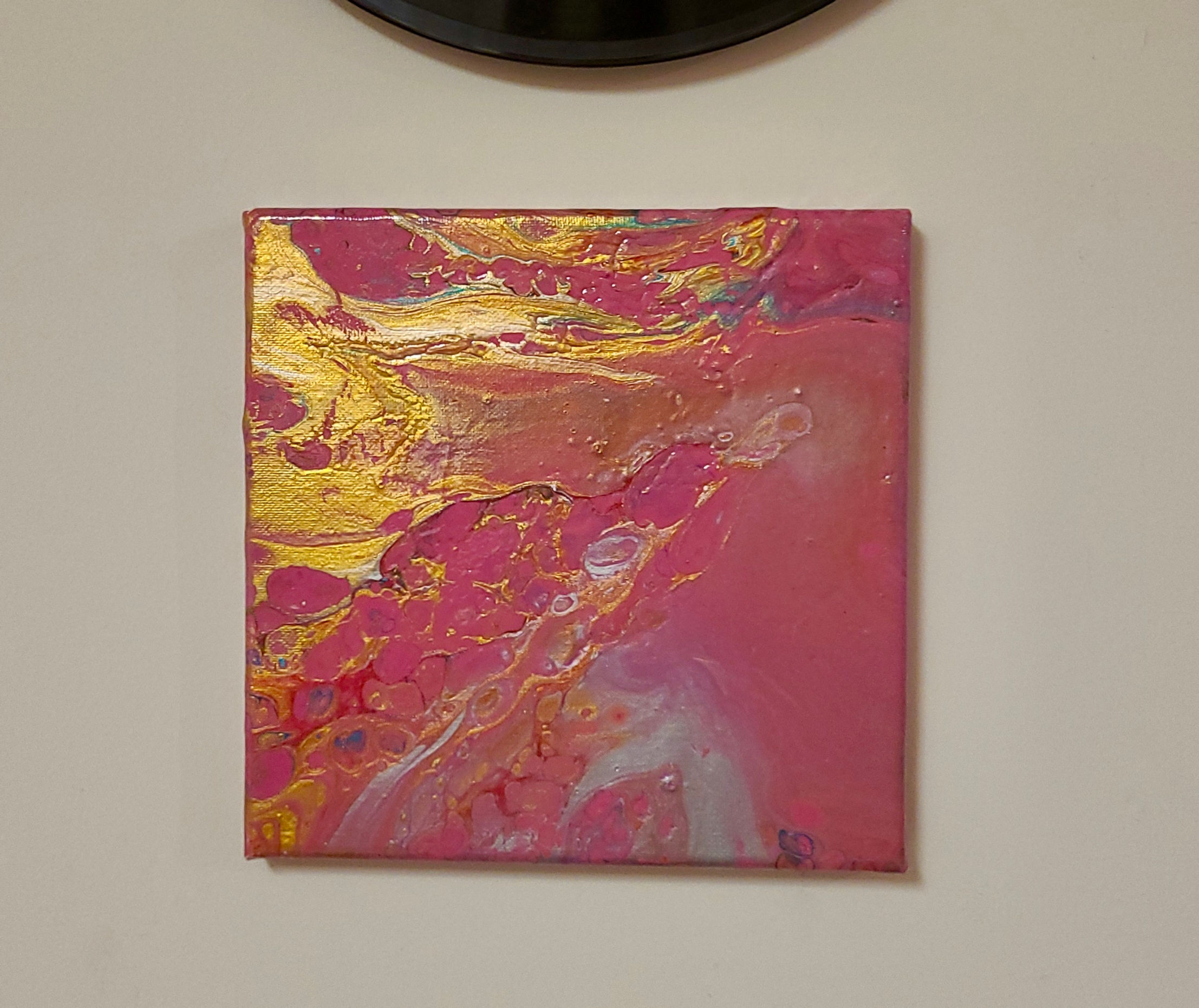 "Gold and Pink"