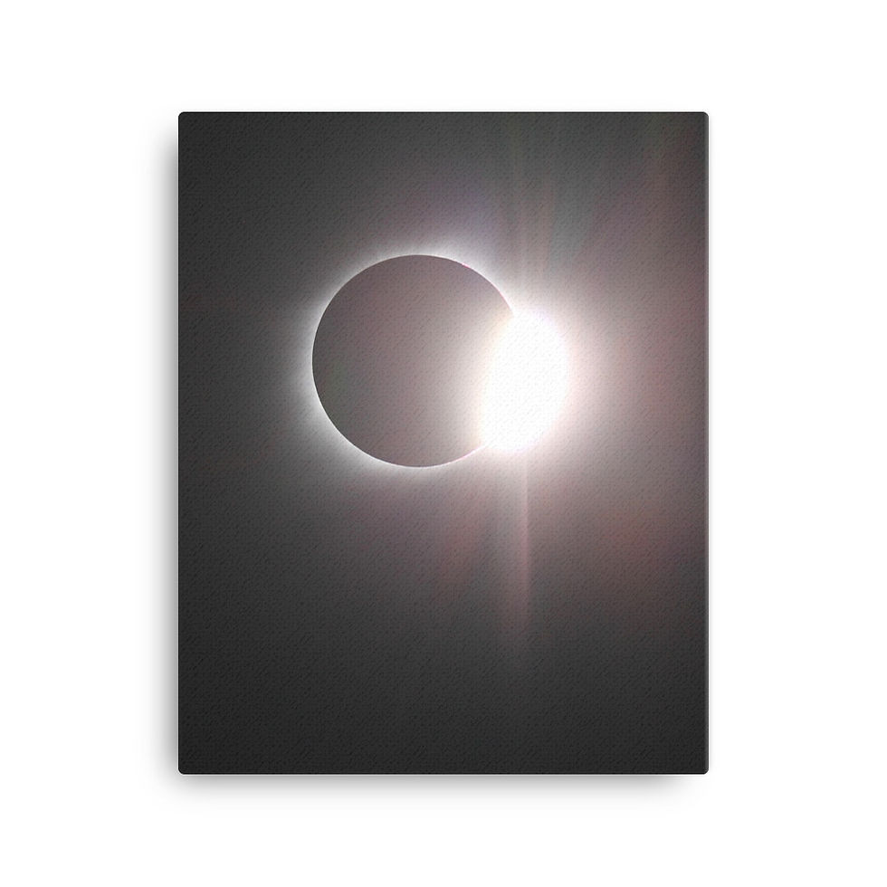 Thumbnail: Eclipsed Again on Canvas Print