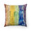 Thumbnail: "Rainbow Falls" Faux Suede Square Pillow