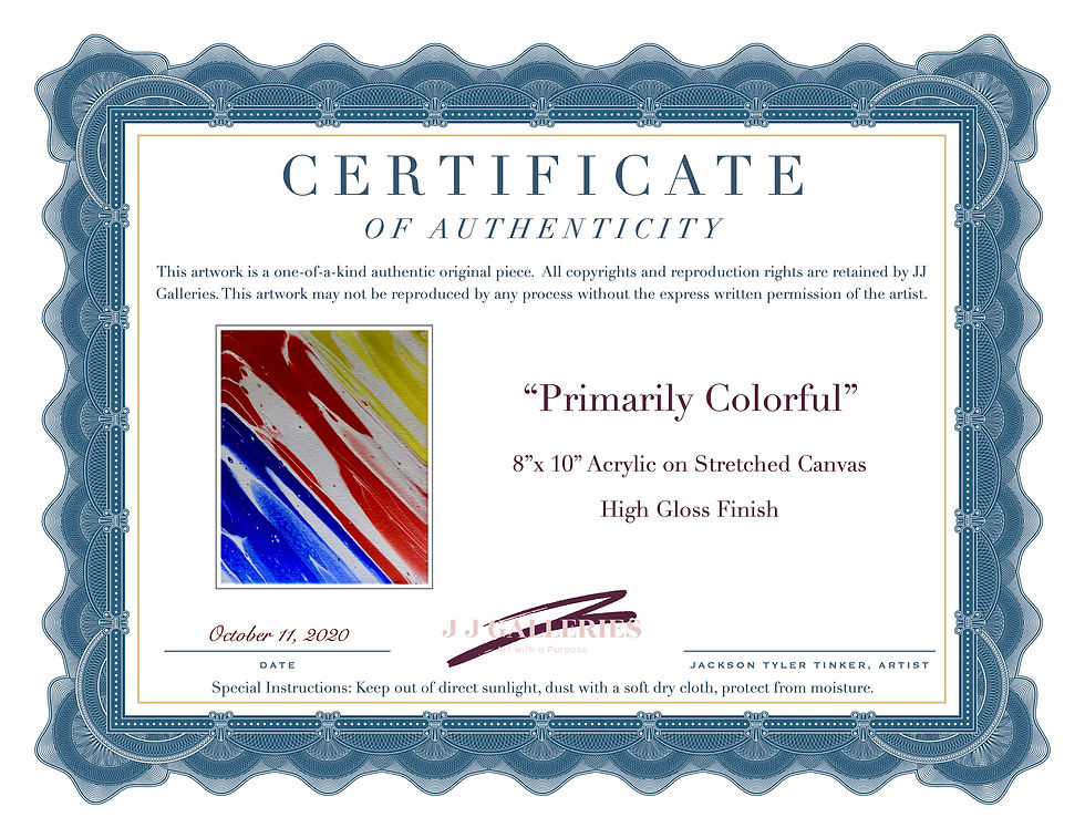 Thumbnail: "Primarily Colorful"