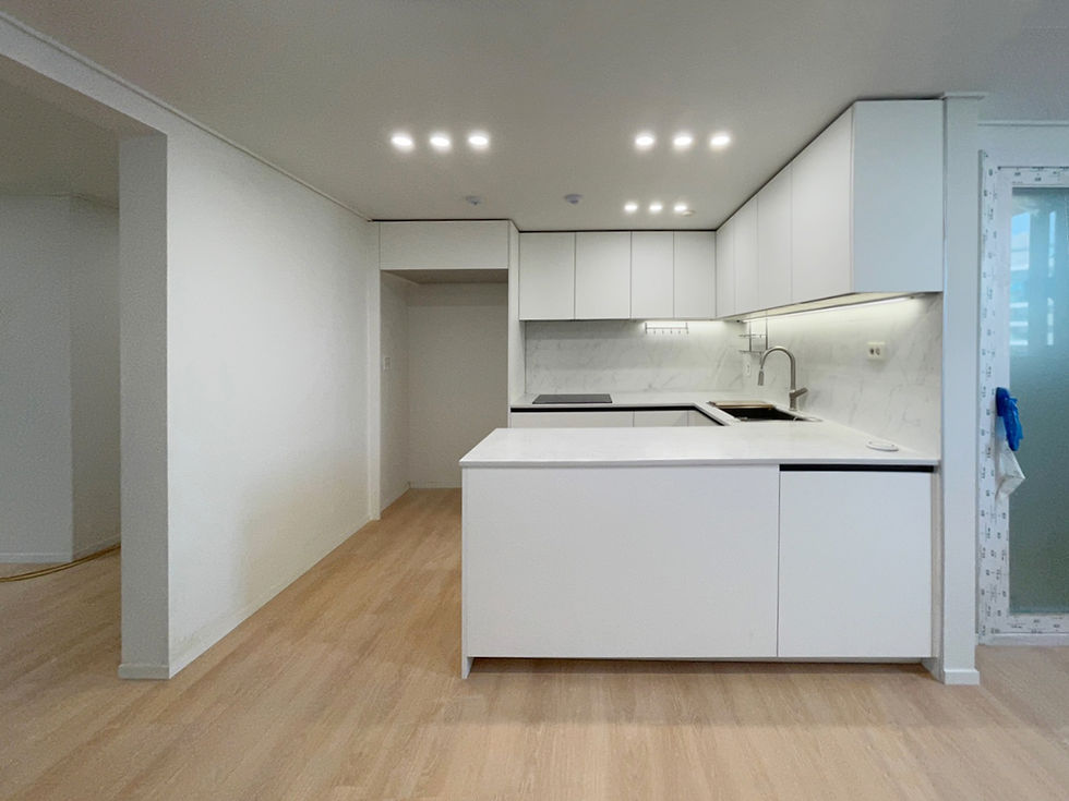 도곡렉슬43평 주방인테리어