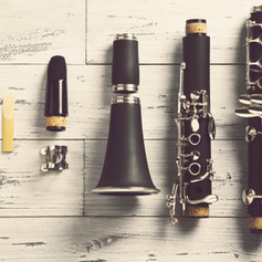 disassembled clarinet