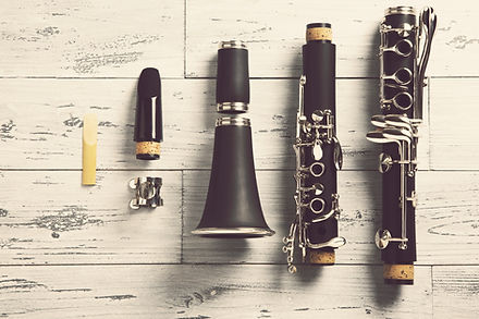 disassembled clarinet