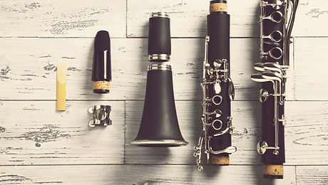 disassembled clarinet