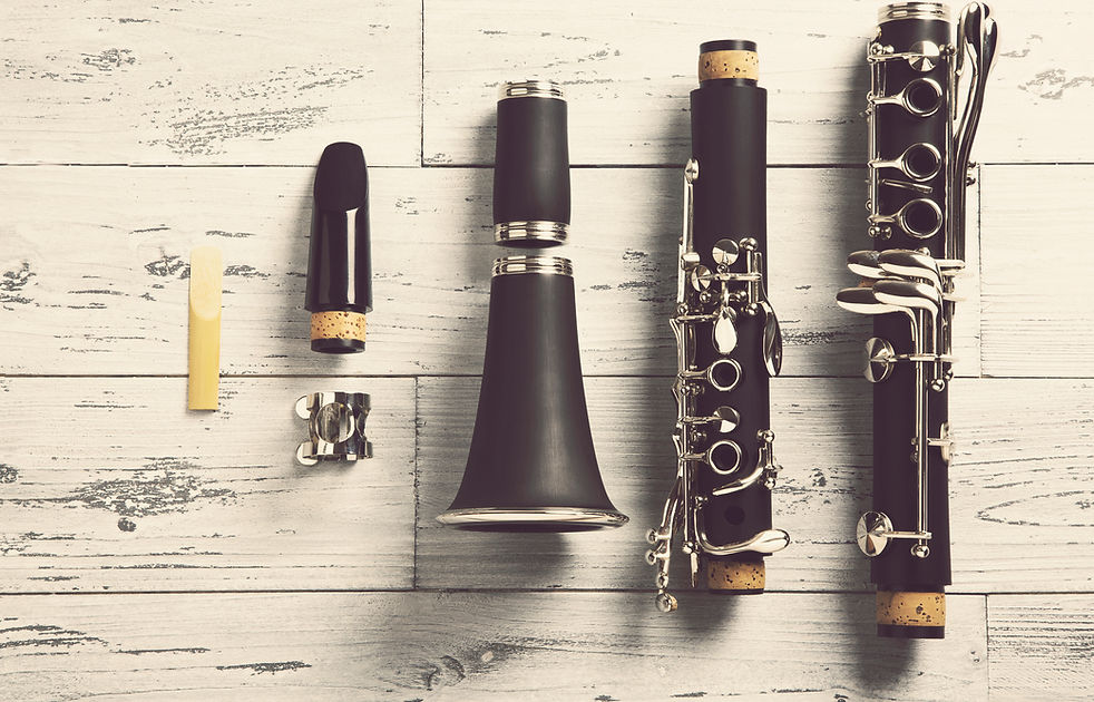 Disassembled Clarinet