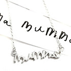 Mumma child handwriting necklace