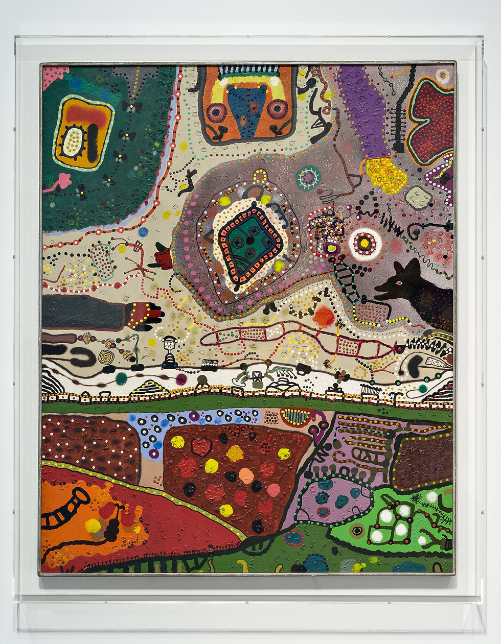 Roy De Forest, Homage to Zane Grey, 1978