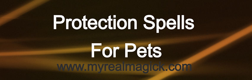 Protection Spells For Pets