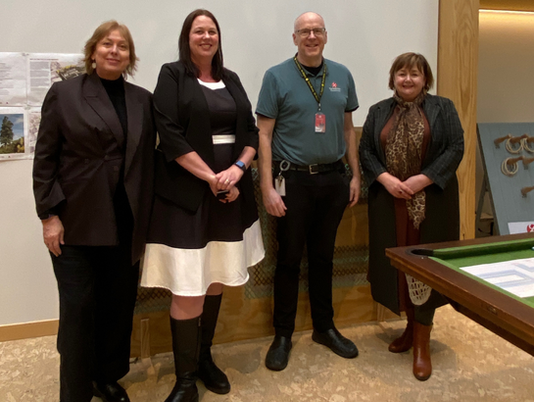 Visit by local Labour MPs
