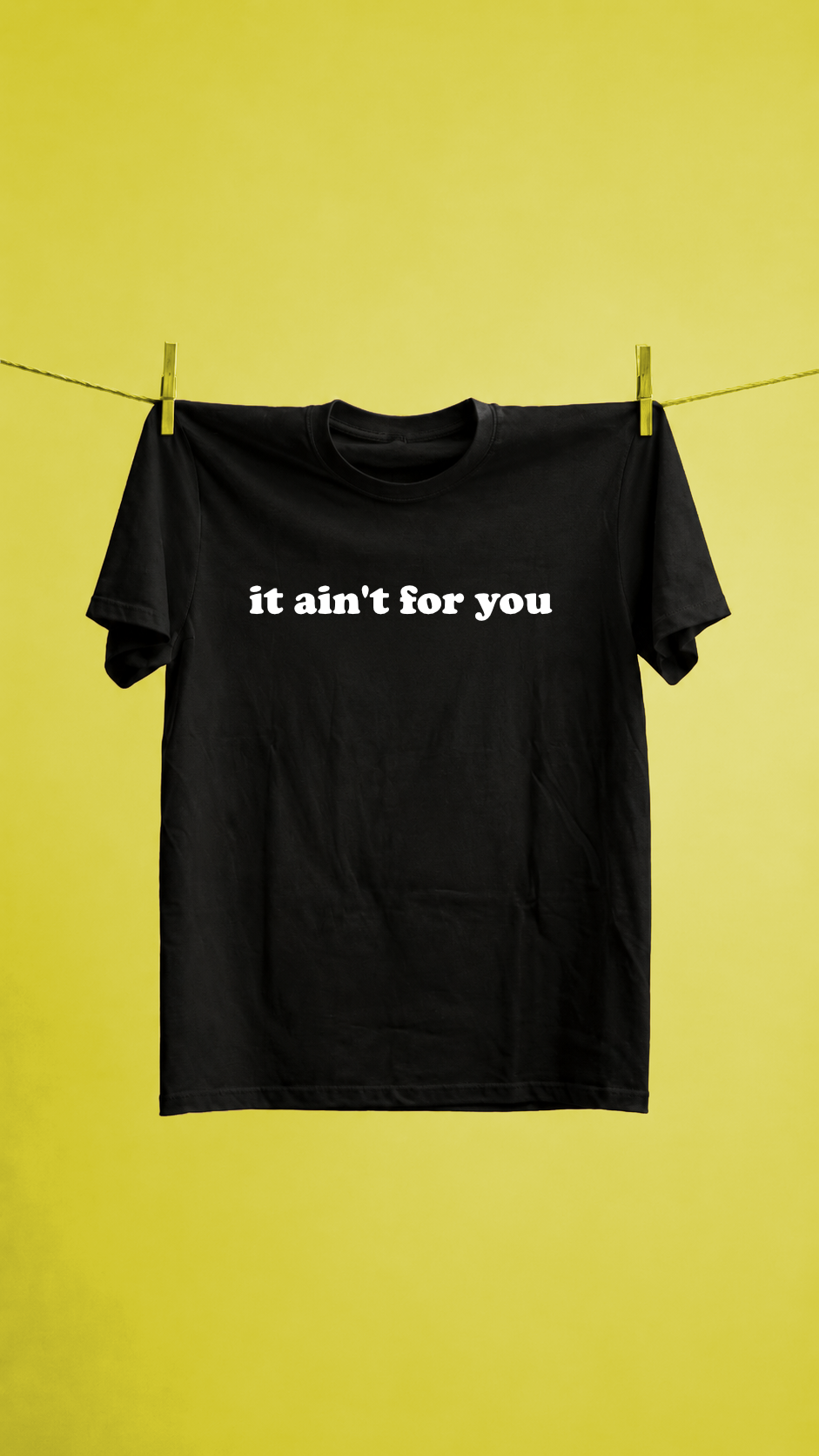 Thumbnail: Plain Black Tees