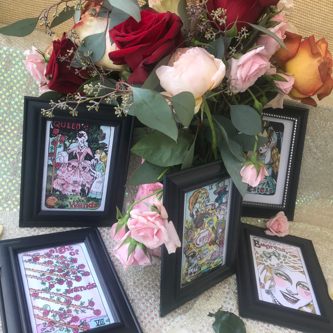 Film Fest/Doll Sale/August Patron Painting /Framed Alice Originals FundingPrinting For/ WitchyCat
