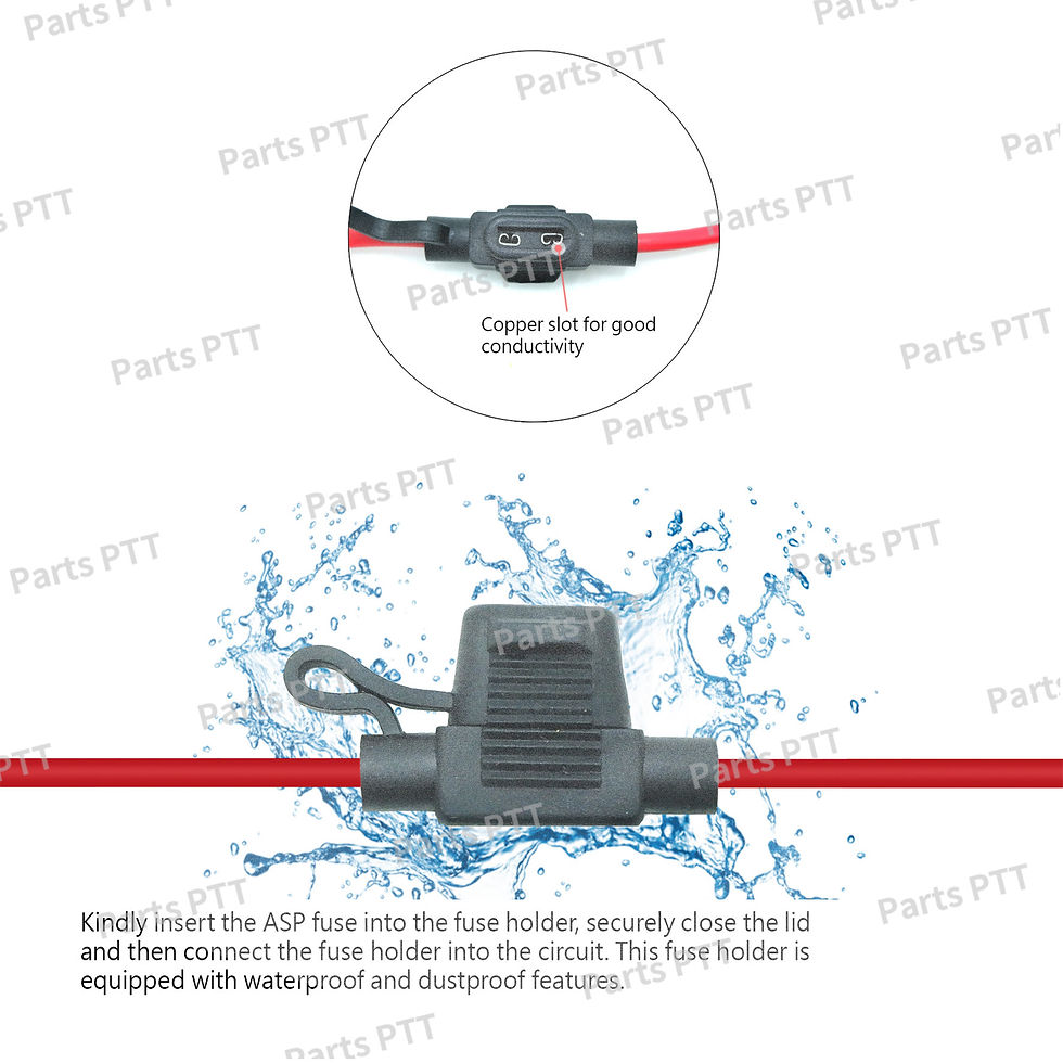 縮圖：In-Line Fuse Holder For Mini Fuse Holder (TPV)