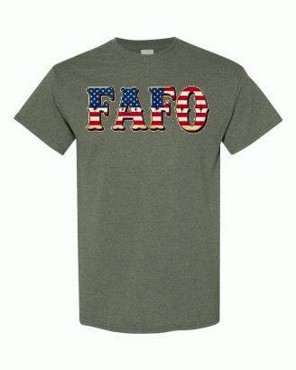 FAFO American Flag tShirt SemiQuincentennial America250 Patriotic American