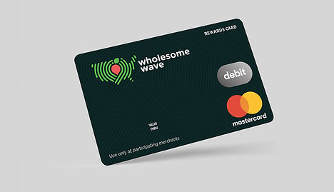 Wholesome Wave logo on SNAP Credit Card