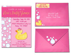 Baby Shower Invitation Set