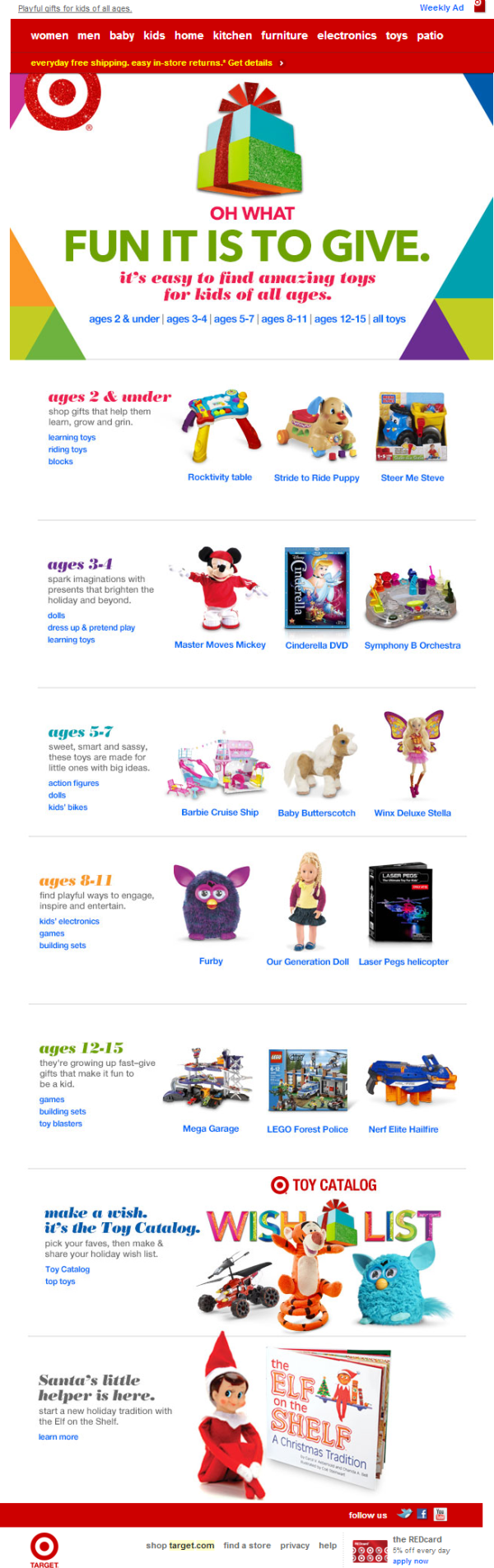 Target - Shop by Age