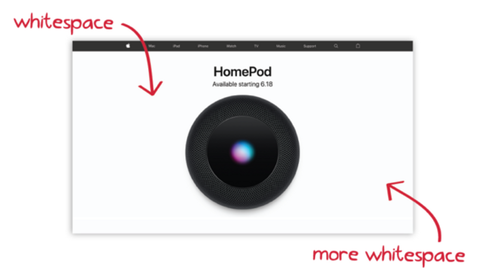 website-whitespace-example