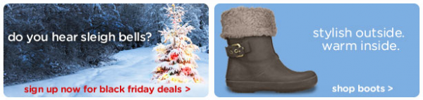 Crocs - Black Friday Opt In