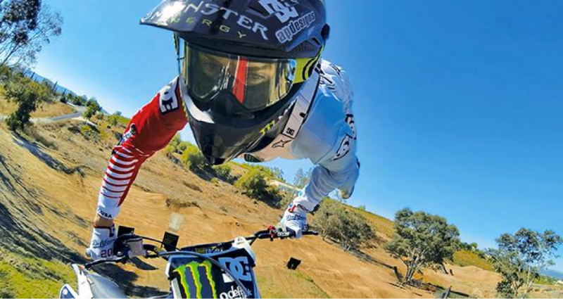 GoPro featuring their product in action, 4
