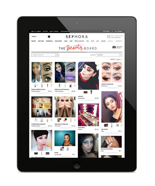 makeup photos-eyes, nails, lips-sephora