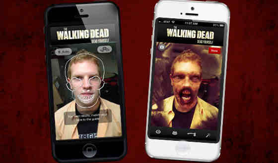 AMC's Dead Yourself app is the Doppelganger Effect in action. It allows fans of the popular The Walking Dead TV series become part of the show's story as a walker.