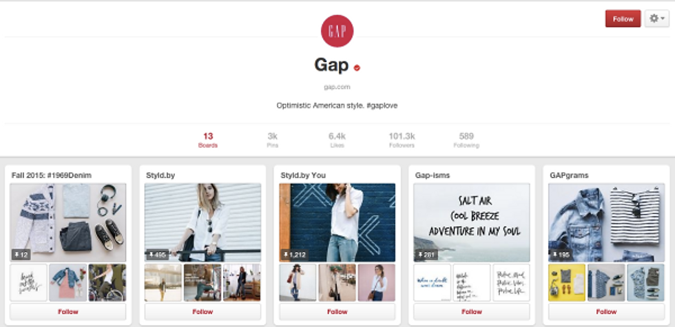Gap Screenshot