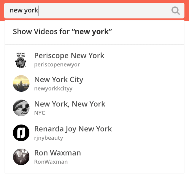 Katch video search