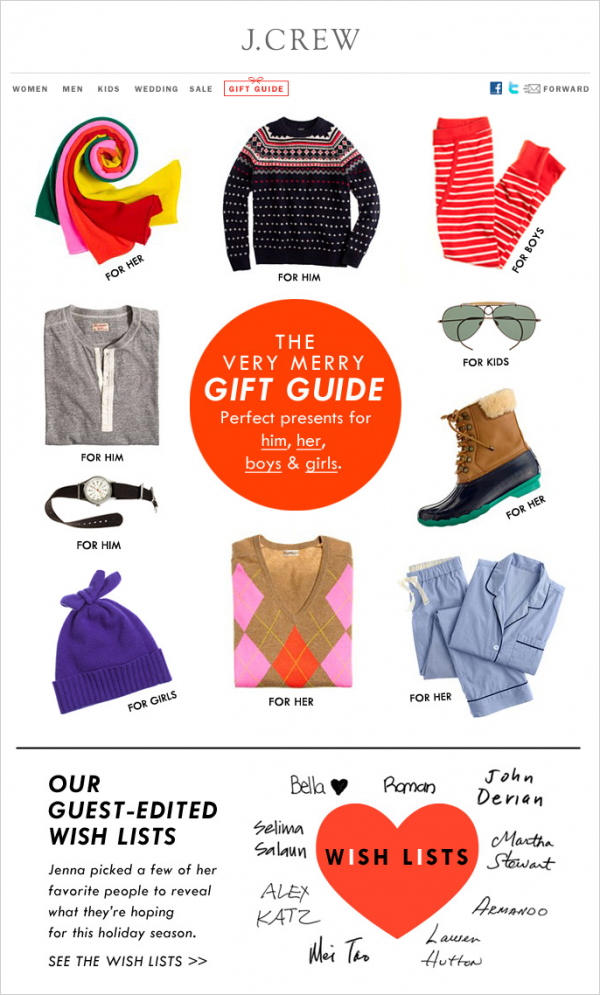 J.Crew - Gift Guide
