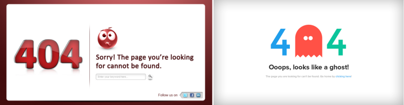Why do we feel it is important to share the number "404" with our visitors?