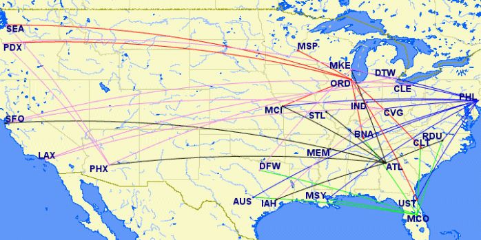 Frontier's Growth Map