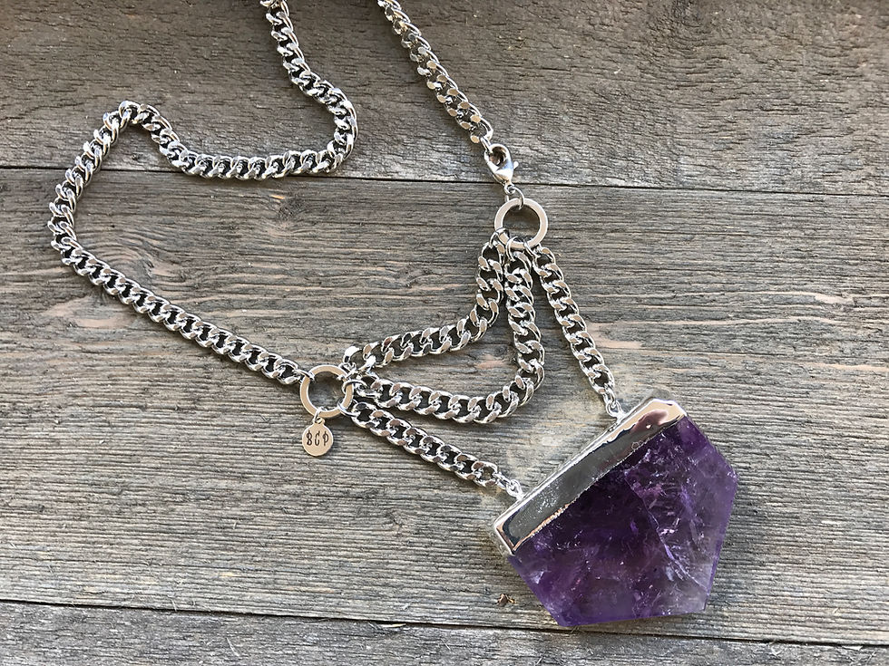 Thumbnail: AMETHYST WITCHY WOLF
