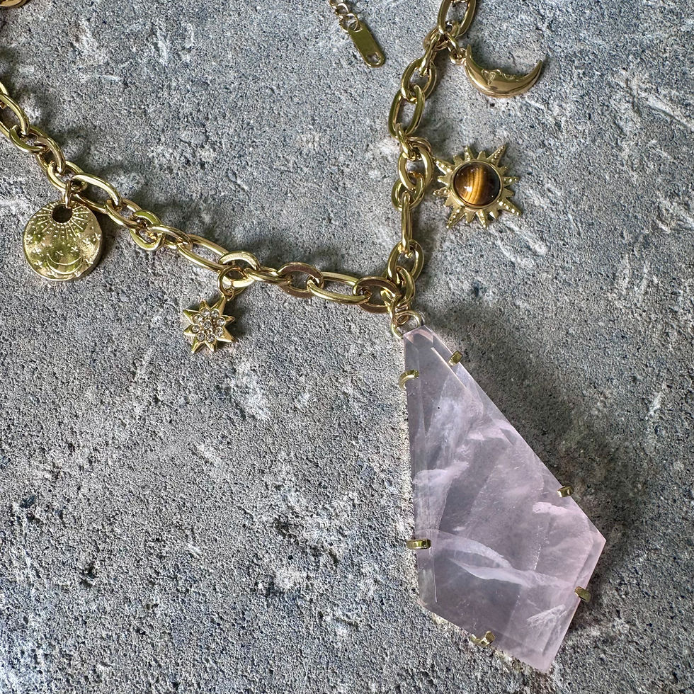 Thumbnail: CHARMED ROSE  NECKLACE