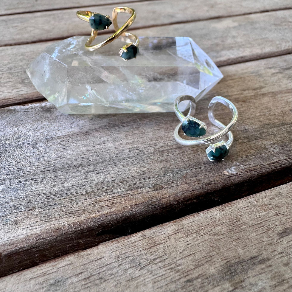 Thumbnail: EMERALD MATRIX DUALITY RING 