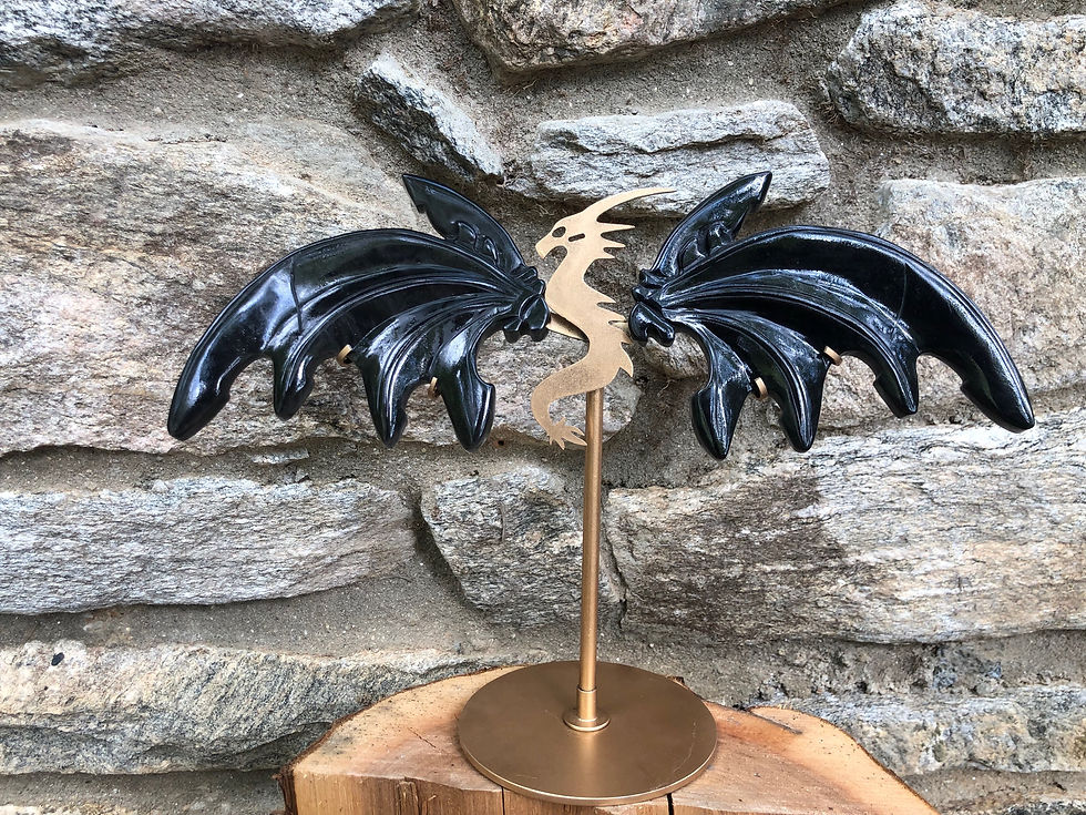 Thumbnail: SILVER OBSIDIAN DRAGON