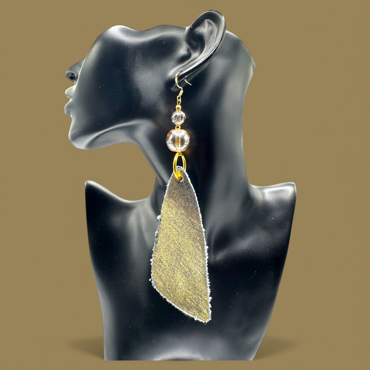 Bronze Sleek Denim Drop