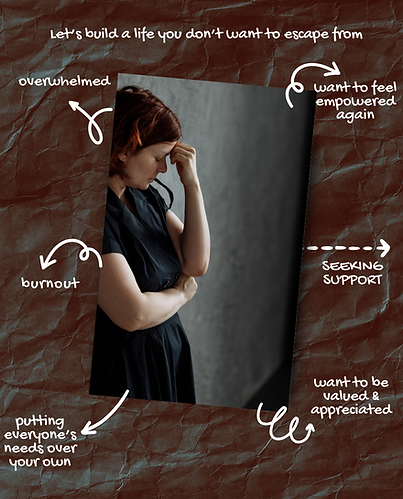 reduce overwhelm isolation - personal development