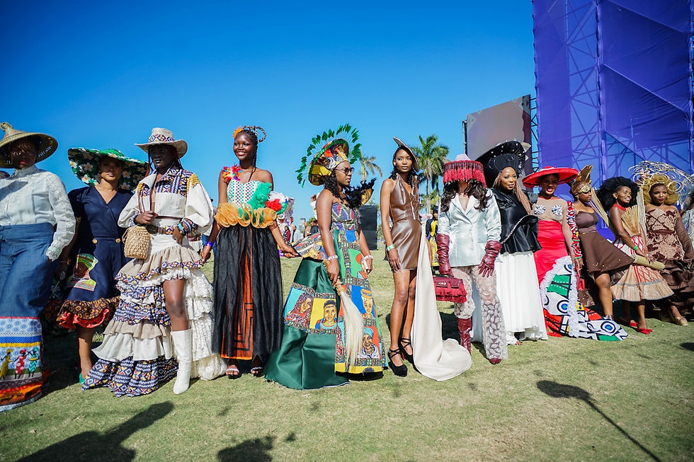 Over 50,000 fashion lovers, celebrities, and horse racing fans packed the Greyville Racecourse for South Africa’s biggest lifestyle event the Hollywoodbets Durban July this year.