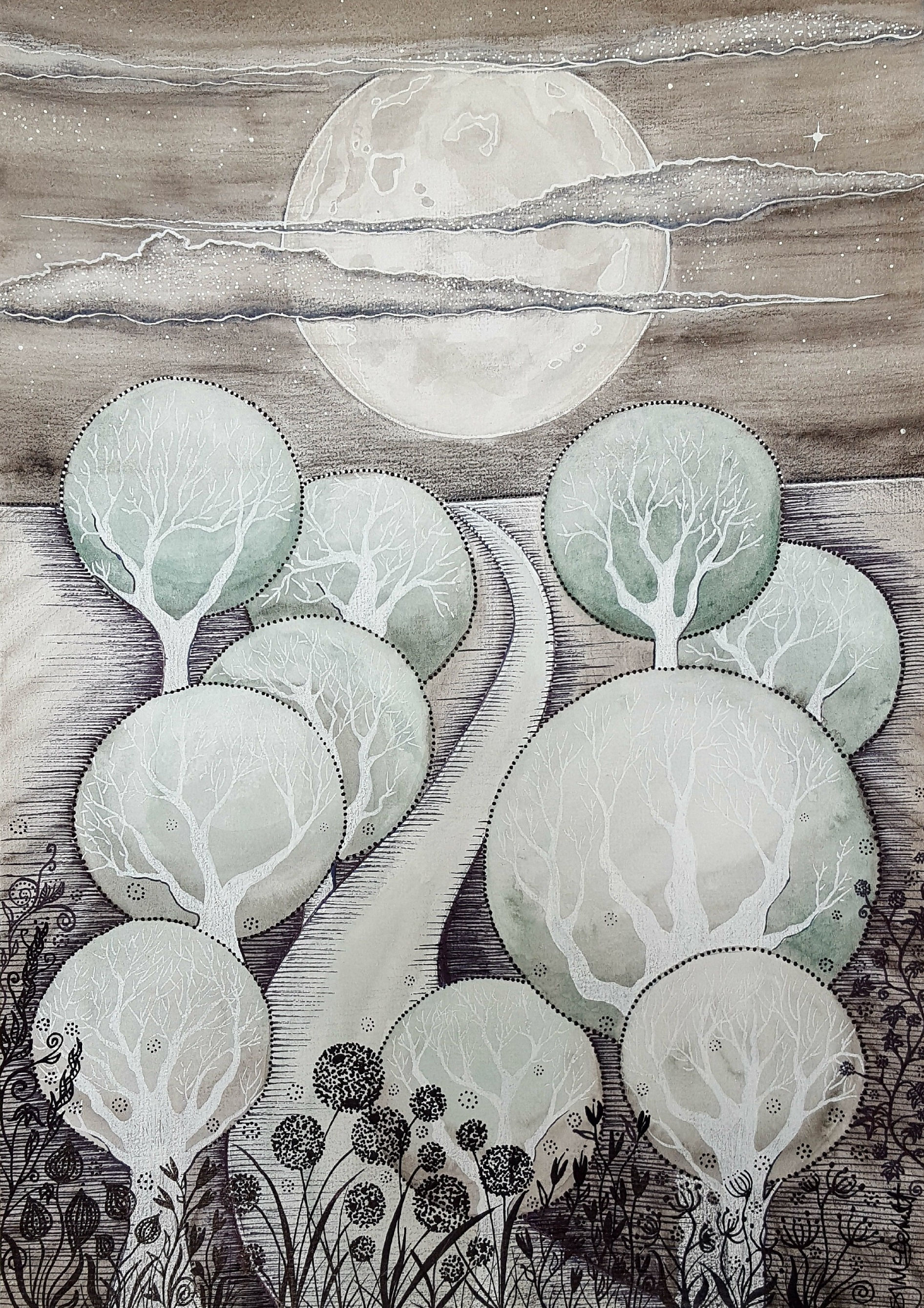 *SOLD* - Moonlit Dreams