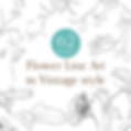 62 hand drawn flower elements digital pack.