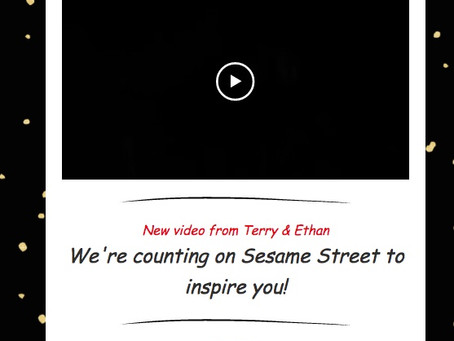 Let Sesame Street Inspire You