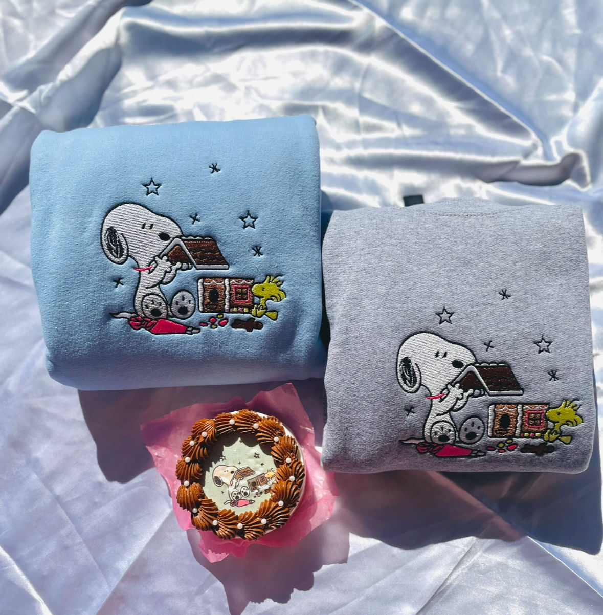 Gingerbread snoopy Crewneck