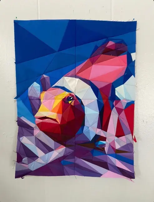 Clownfish is the Paper Piecing Quilt Pattern By Legit