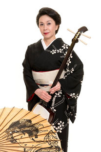 内海英華 女道楽 三味線 上方 囃子 落語 道楽 芸人 トロンボーン ジャズ 着物 和風 大阪 内海英華ファンクラブ 大阪市西区阿波座 松竹 古典芸能 芸能