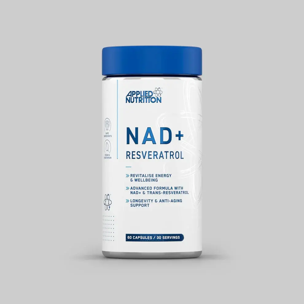 APPLIED NUTRITION - NAD+ RESVERATROL + 500MG