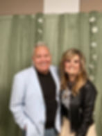 Steve Spivey with my wife, IC Integrity Construction
