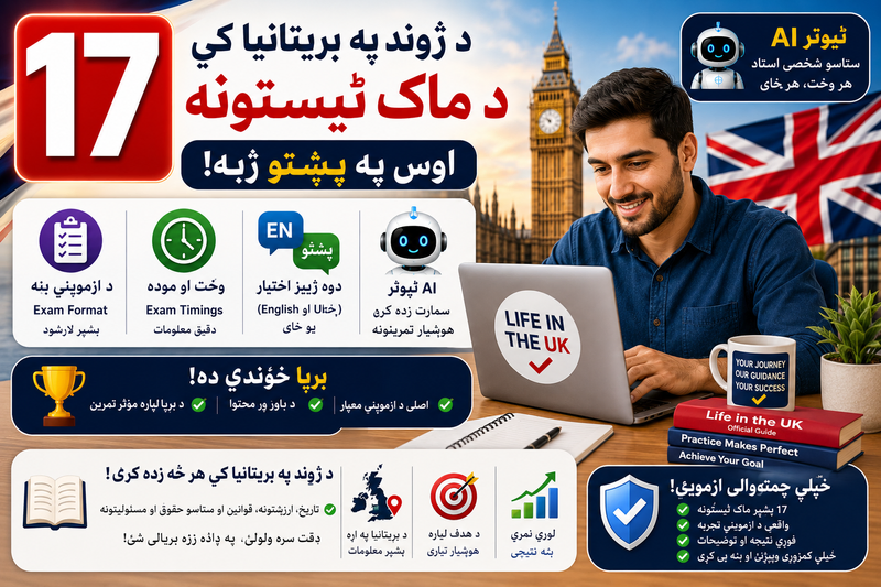 17 Life in the UK Mock Tests in Bangla 