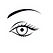 Minimalist line art icon, vector style, thin black lines on a plain white background, prof