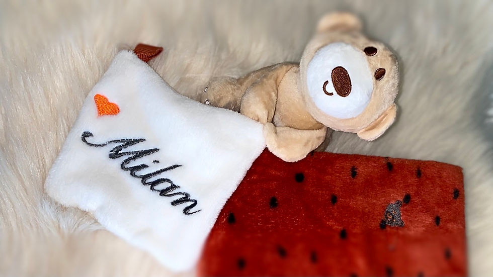 Miniature : Doudou personnalisé  ourson