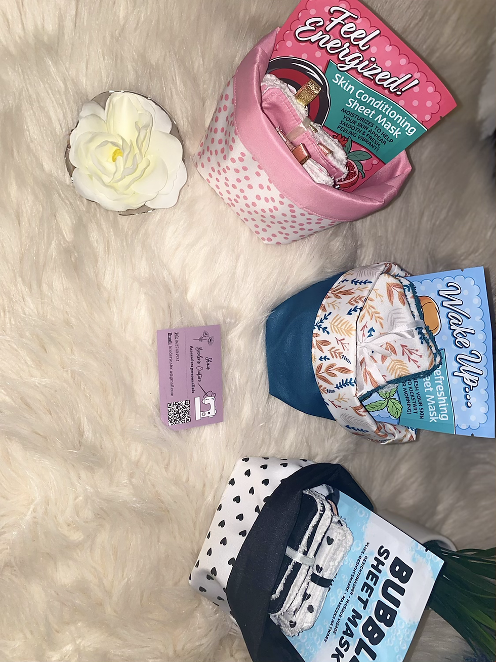 Miniature : Panier et lingettes démaquillantes 